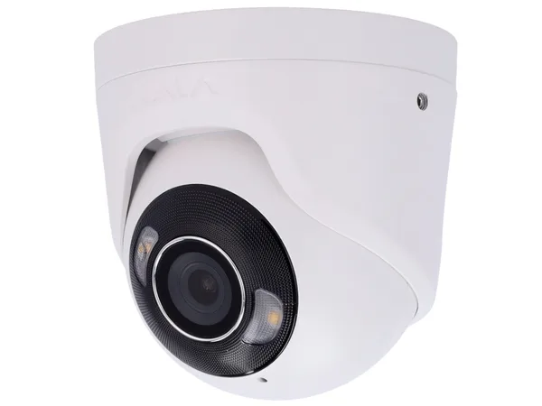 Cámara IP turret Ajax de 8 MP para interior y exterior, color blanco