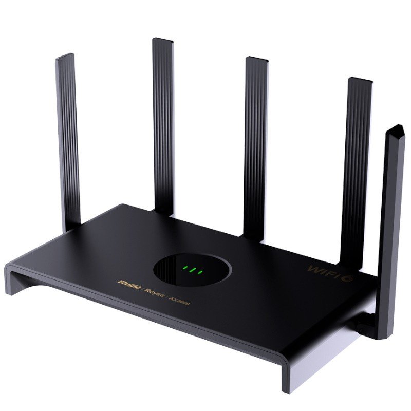 Router Reyee mesh WiFi 6 AX3000 con cinco antenas